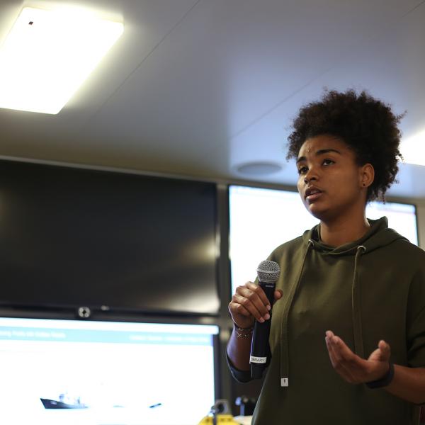 Exploring Front with Multiple Robots